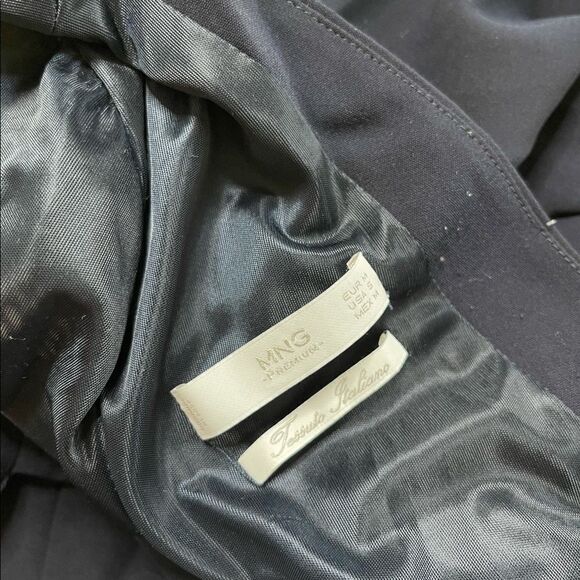 MNG Mango Long Sleeve Gown Formal Dress - Picture 6 of 7